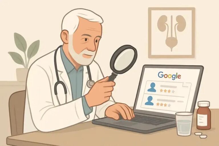 Como analisar concorrentes médicos no Google
