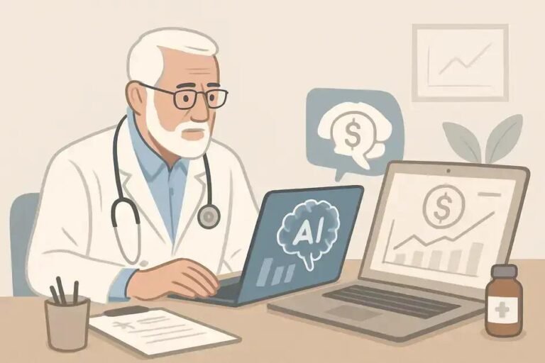IA para gestão financeira do consultório
